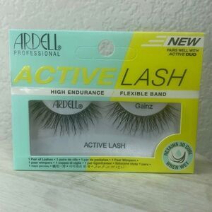 $4 🌙 Ardell Active‎ Lash GAINZ NEW IN BOX Black Wispies False Lashes